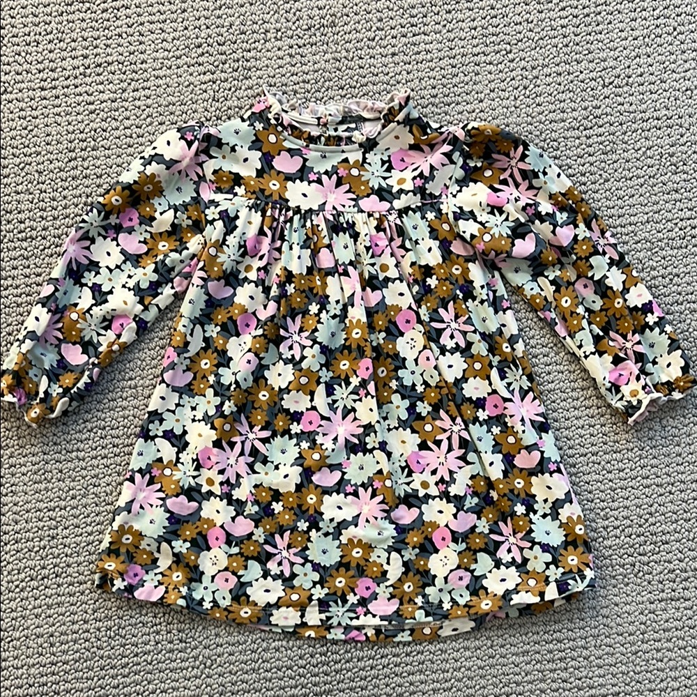 Magnetic Me Floral Long Sleeve Dress